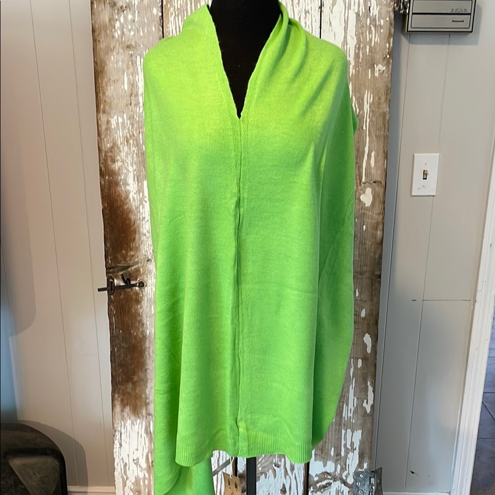 Vibrant Green Women's Scarf